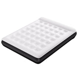 COMMOUDS Queen Air Mattress with Built-in USB Rechargeable Air Pump, 8" Raised Blow up Mattress with Built-in Pillow, Portable Inflatable Mattress, Air Bed for Camping, Travel, Home and Guest